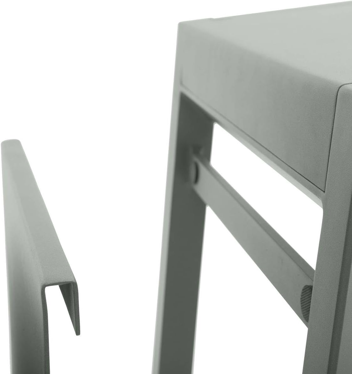 bleujardin - Table d'appoint Allure - 55x45x55 cm - Vert Laurier