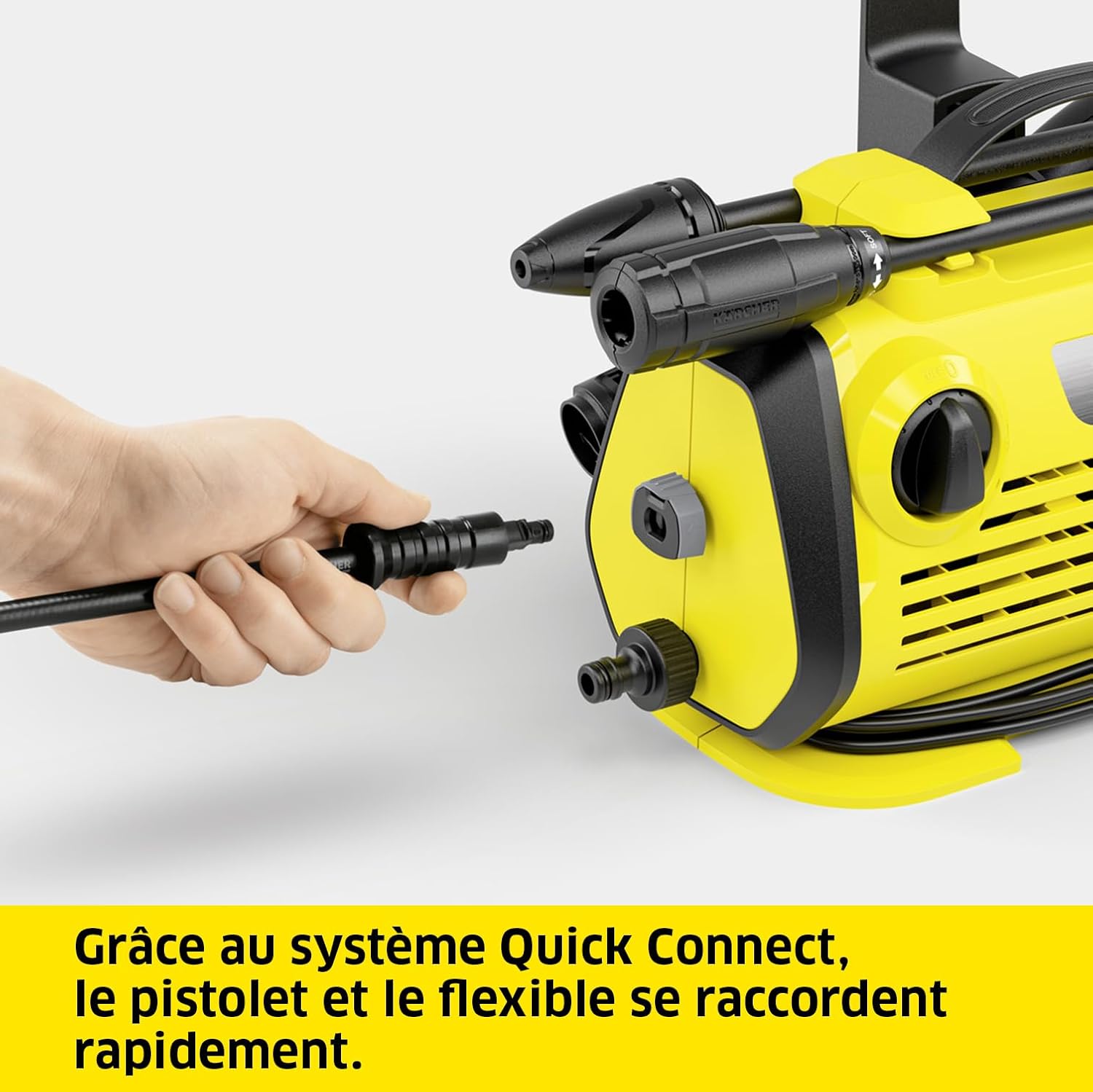 bleujardin - K 3 Horizontal Plus - 3,6kg - 120 bar, 380l/h, filtre, pistolet