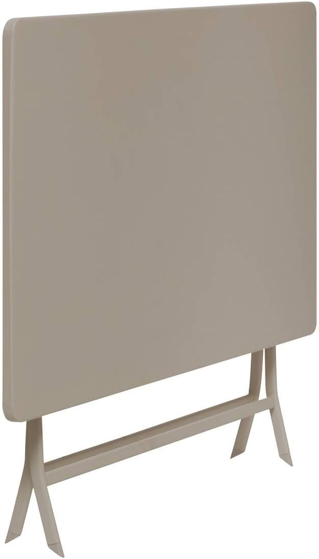 bleujardin - Greensboro - 4 places - Table pliante rectangle acier antirouille