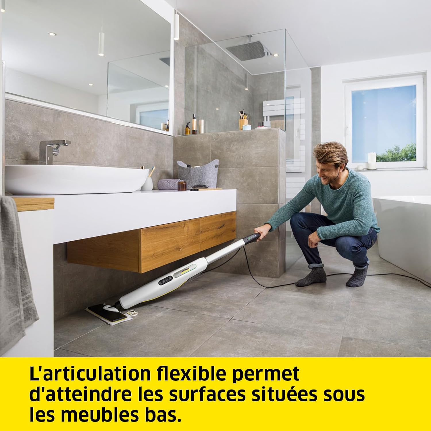 bleujardin - SC 3 Upright EasyFix - 0,5L - 1 600W - 60m² - vapeur rapide