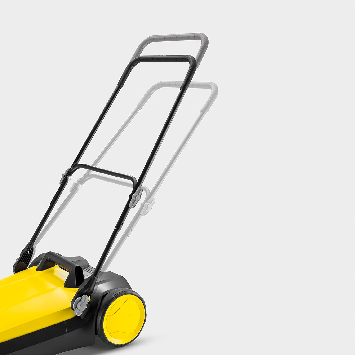 bleujardin - S 4 balai mécanique, 68cm, capacité 20L, noir/jaune - 1.766-360.0