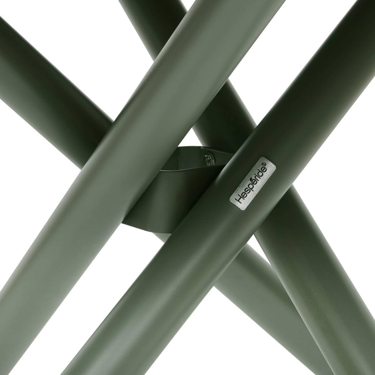 bleujardin - Nebullia Table Jardin 4 places 105cm Vert Laurier