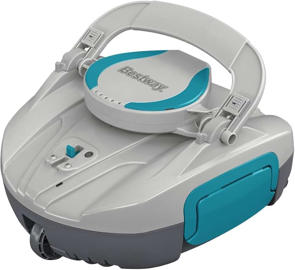 bleujardin - AquaTronix Robot piscine automatique - 27x24,4x15,5 cm - Gris/Vert G100-27