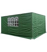 bleujardin Ensemble de Panneaux latéraux légers de 3 x 6 cm, Vert