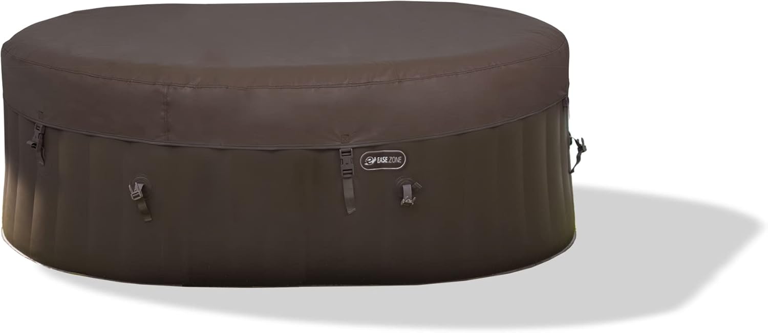 bleujardin - Bain à remous Ovale - 190x120x65 cm - Pompe 30 W, 550 L
