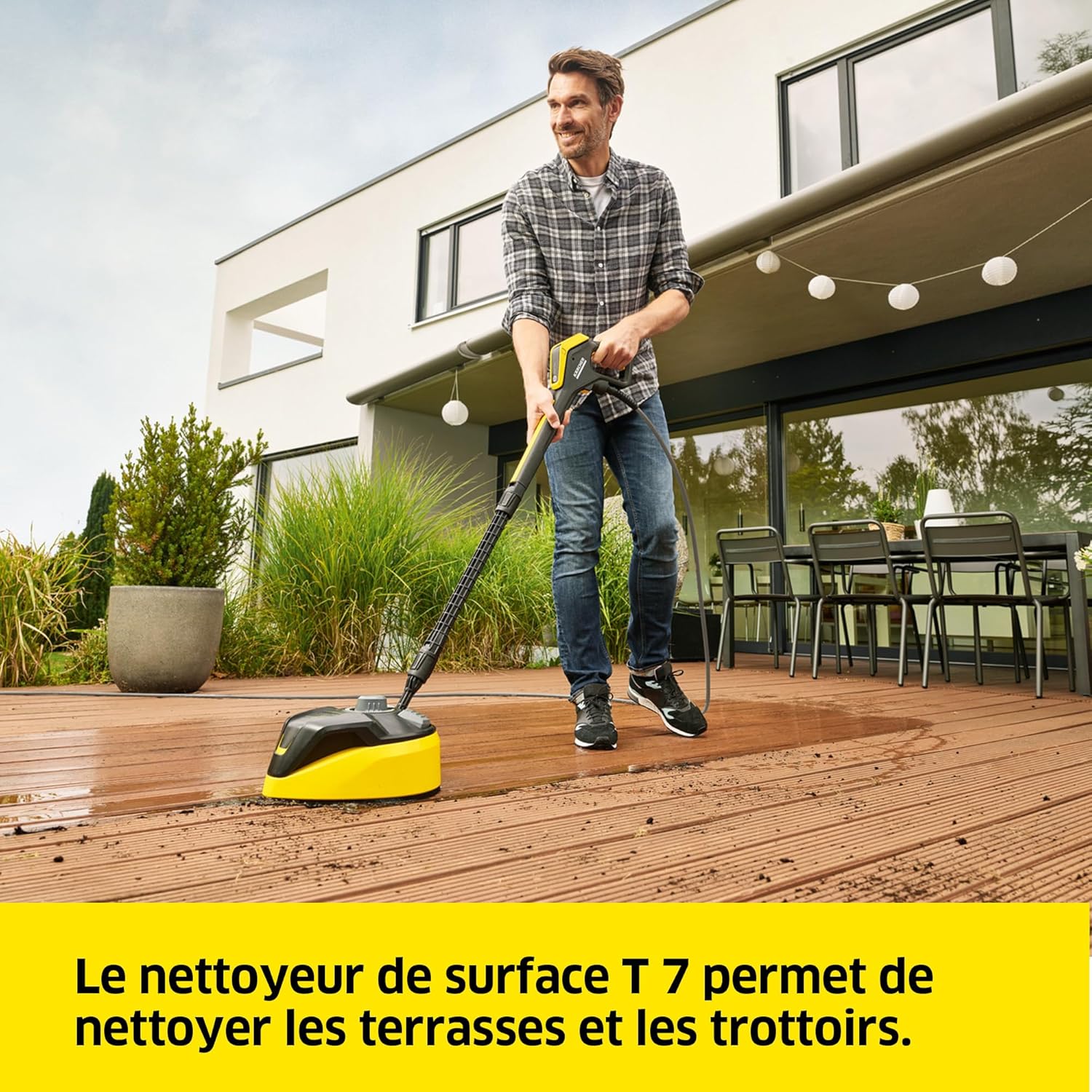 bleujardin - K 7 Premium Smart Control - 17,7 kg - 180 bar, 600 l/h, lance multi-jets, Rotabuse