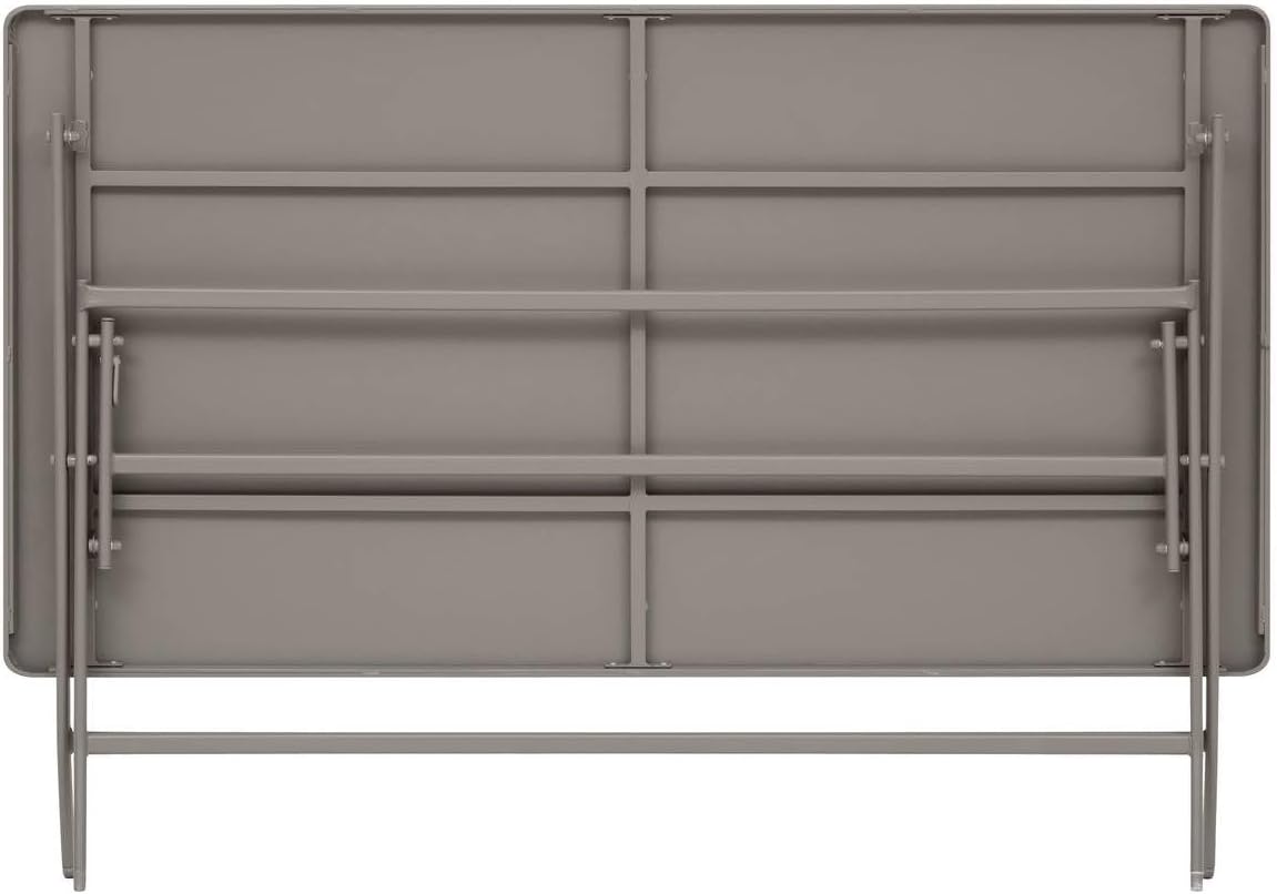 bleujardin - Greensboro - 6 places - acier antirouille, pliante, rectangulaire