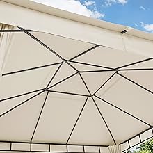 tonnelle de jardin pavillon bleujardin intent24
