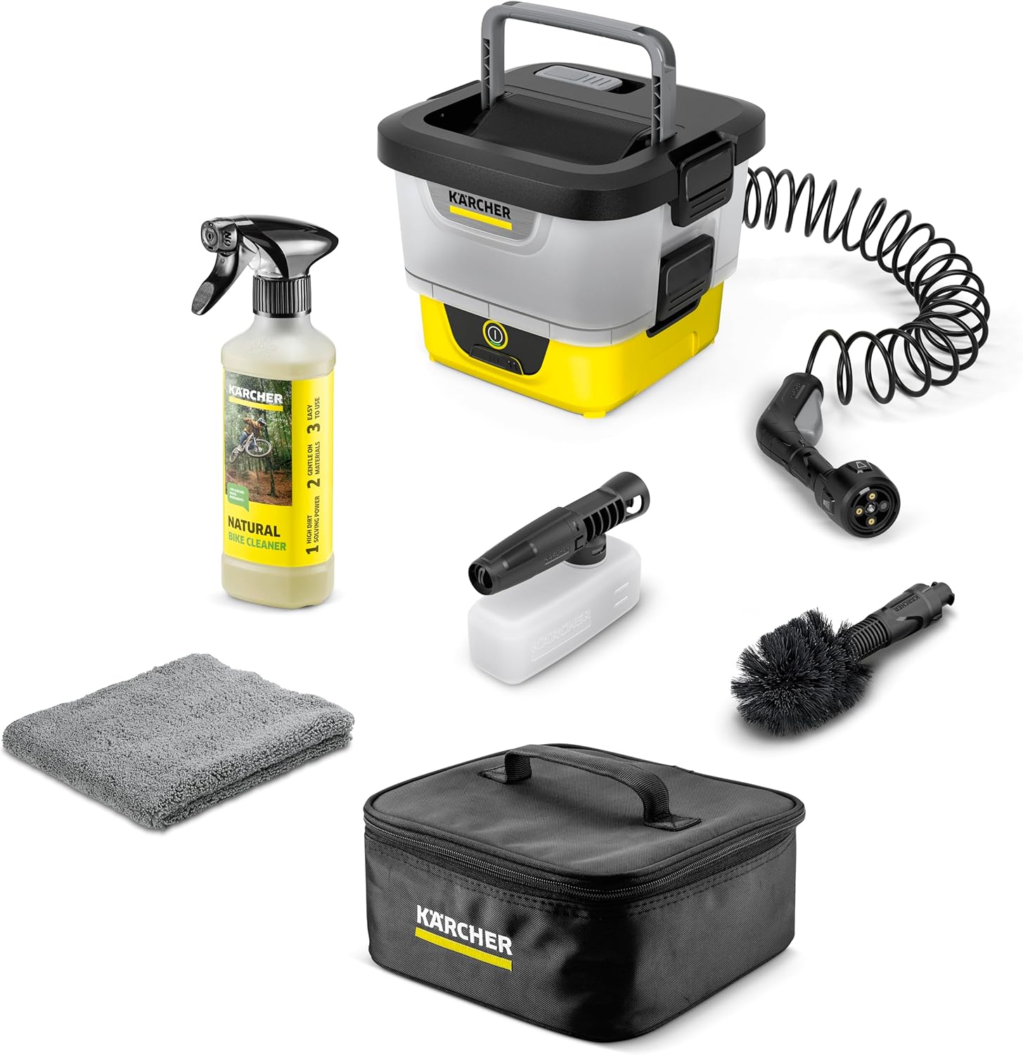 bleujardin - OC 4 kit vélo - 3,1 kg - 8L, 2L/min, batterie Li-ion