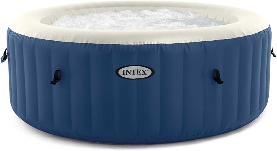 bleujardin - PureSpa Bubble Blue - 180x66 cm - spa gonflable 4 places, 100 jets
