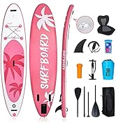 bleujardin Paddle Gonflable Adulte 320/335cm, Planche de Stand up Paddle Gonflable 2 Personnes, Si...