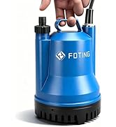 bleujardin Pompe submersible 200 W jusqu'à 4000 l/h, hauteur de refoulement max. 5 m, profondeur d'immersion max 7 m, protection thermique ...