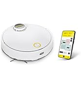 bleujardin Robot aspirateur RCV 3, application intelligente, navigation laser LiDAR, cartographie, reconnaissance...
