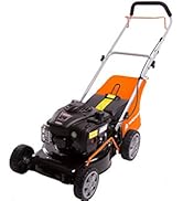 bleujardin tondeuse à gazon rotative poussée à essence 41 cm, avec Moteur Briggs & Stratton Série...