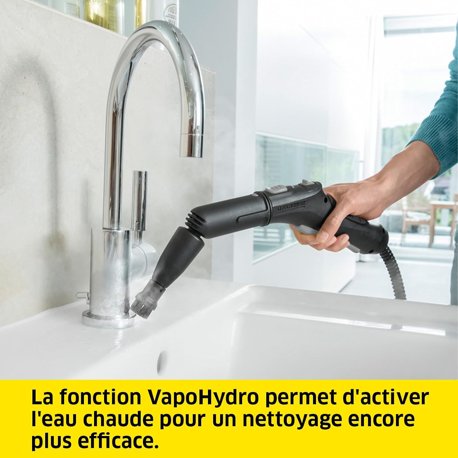bleujardin - SC 5 EasyFix Iron Plug - 0,5+1,5 L - Vapeur 4,2 bar, 150 m²