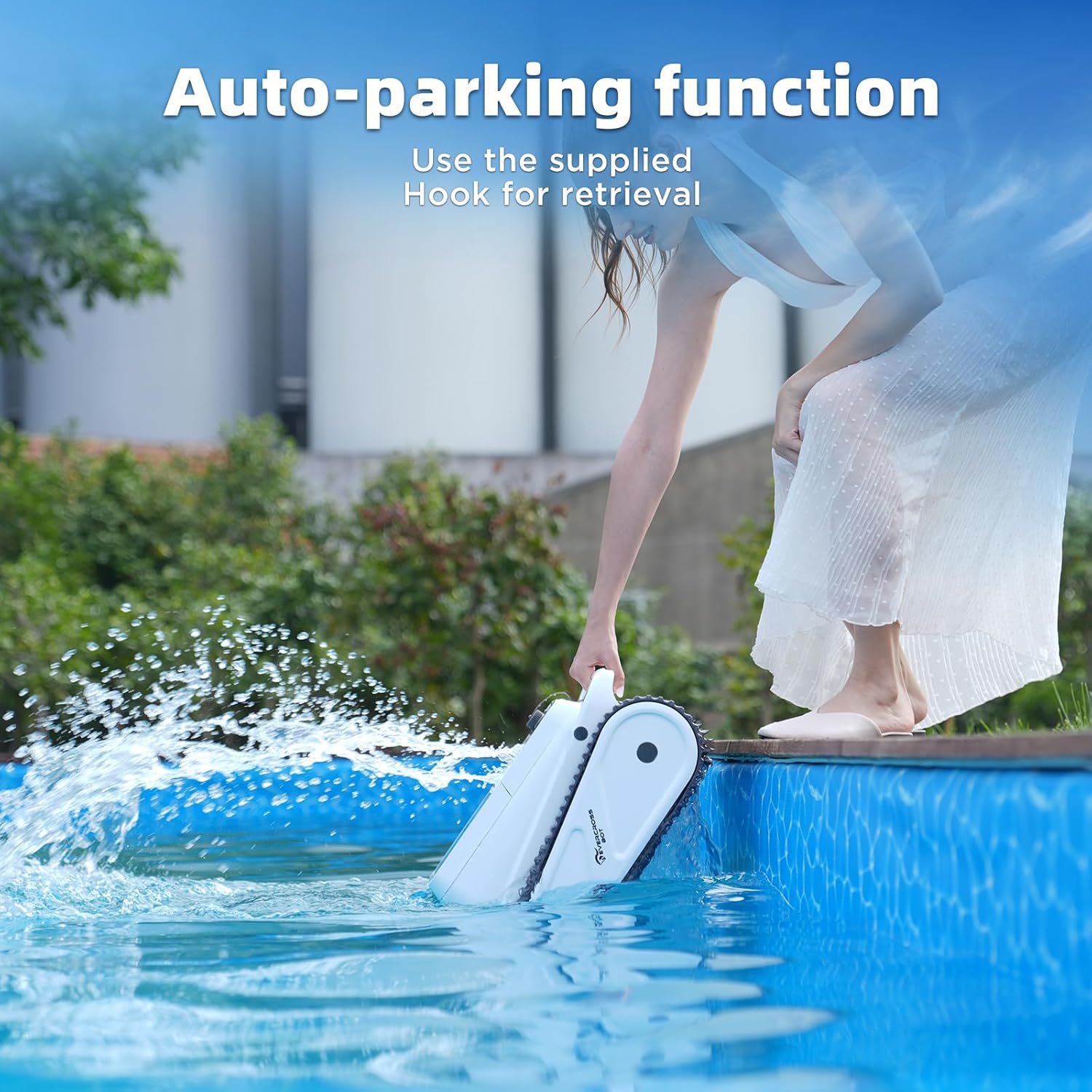 Evercross - BOT 2026 Nouveau - 200m² - Piscine sans fil, 120min, app