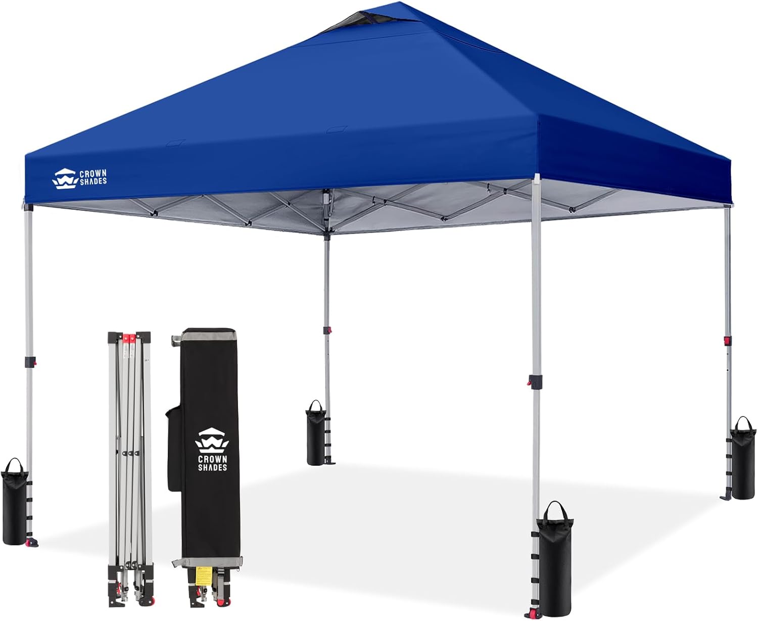 bleujardin - Tonnelle pliante 3x3m - imperméable, UPF 50+, sacs de sable
