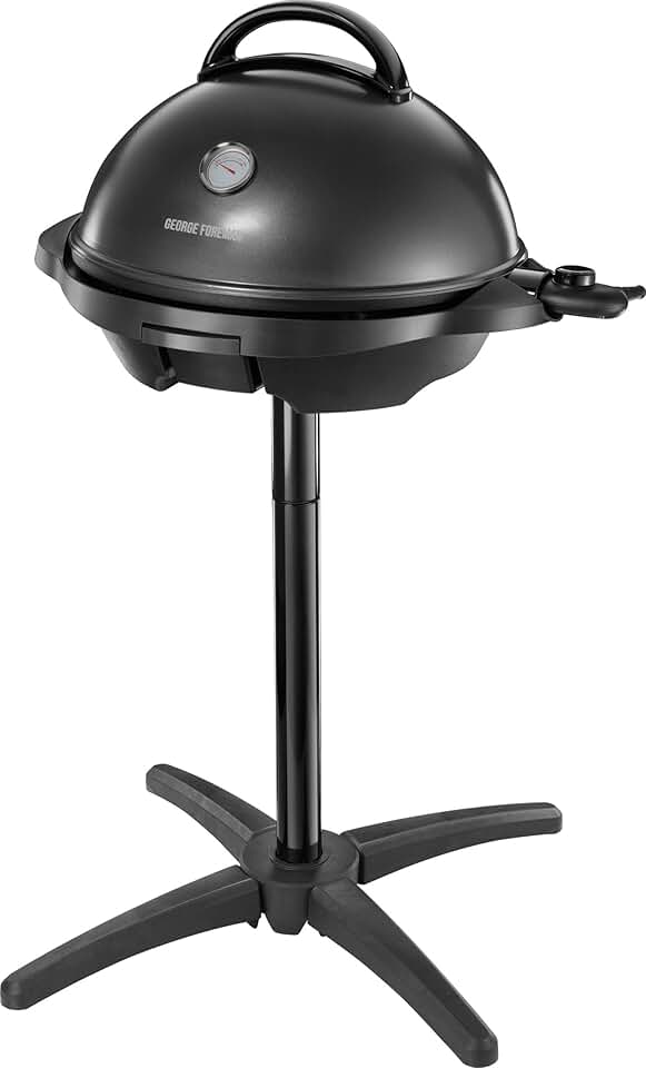 bleujardin - Barbecue 2 en 1 - 44,5cm - Électrique, grill avec bac à graisse, 2400W, 22460-56