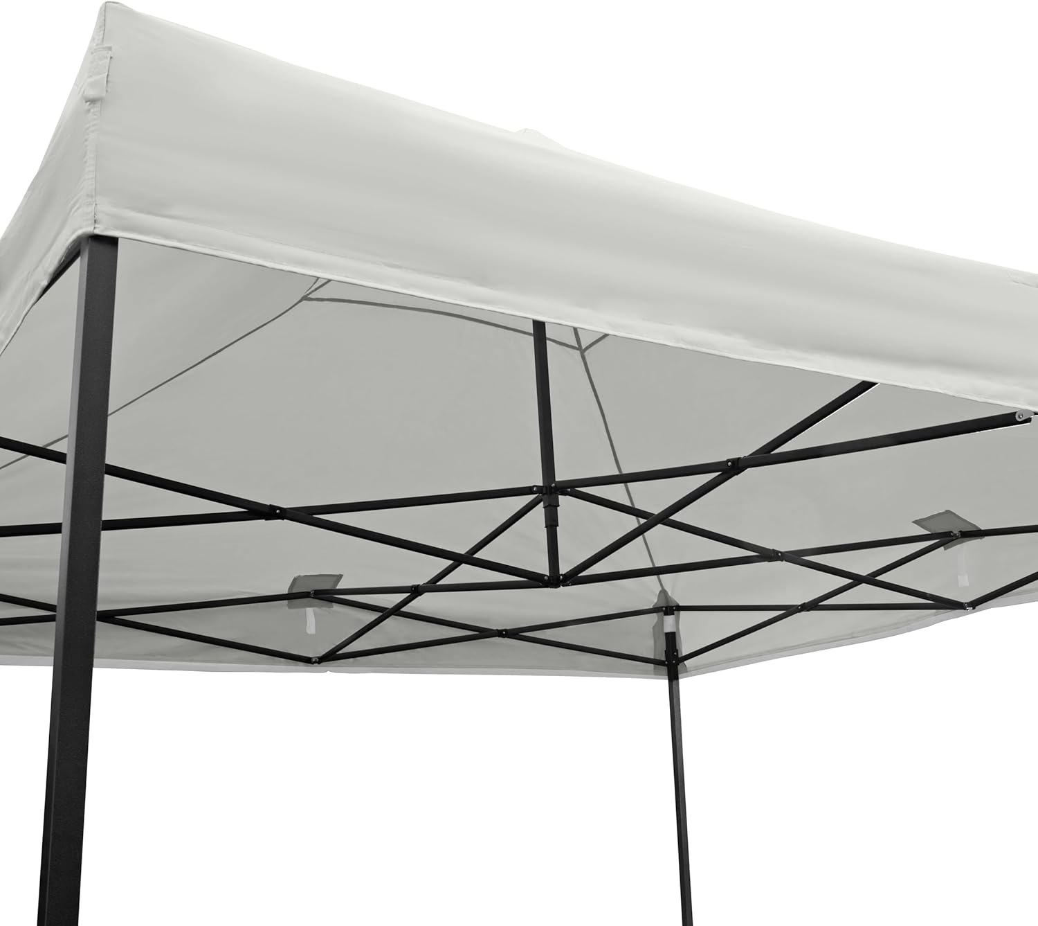 bleujardin - Pop-up tonnelle série 3x3m - blanche, 100% imperméable