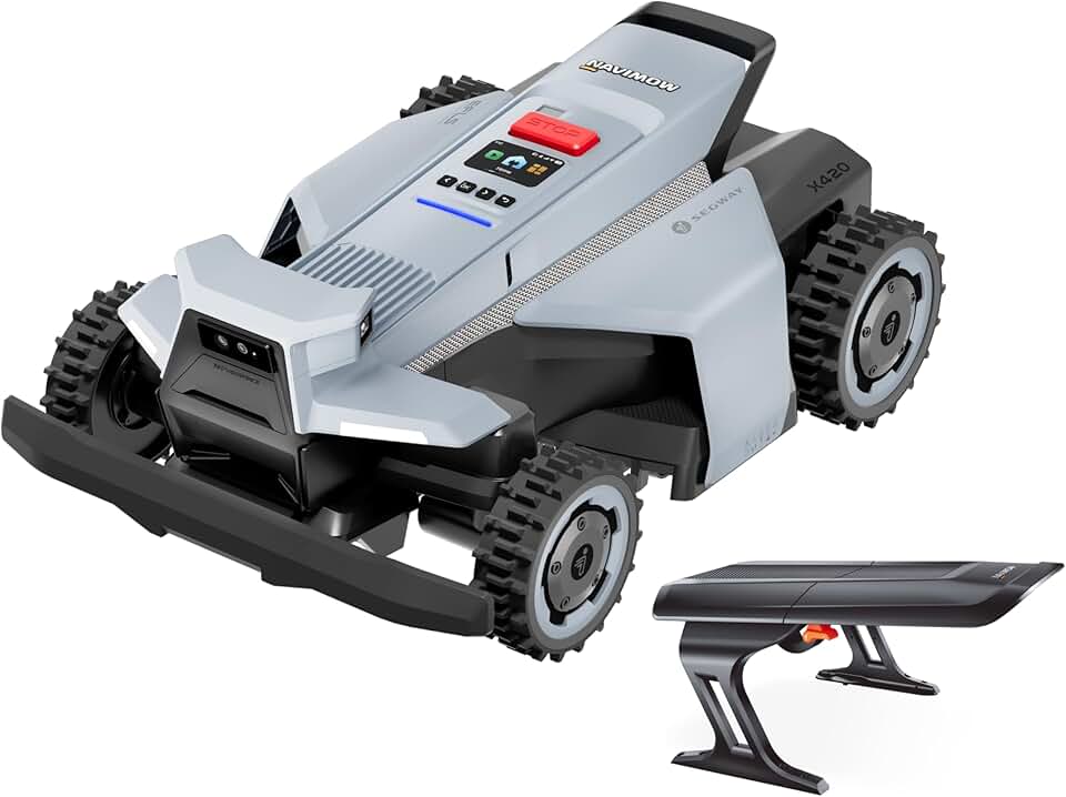 Segway - bleujardin X420 - robot tondeuse 4x4, pente 84%, 2000 m², X420