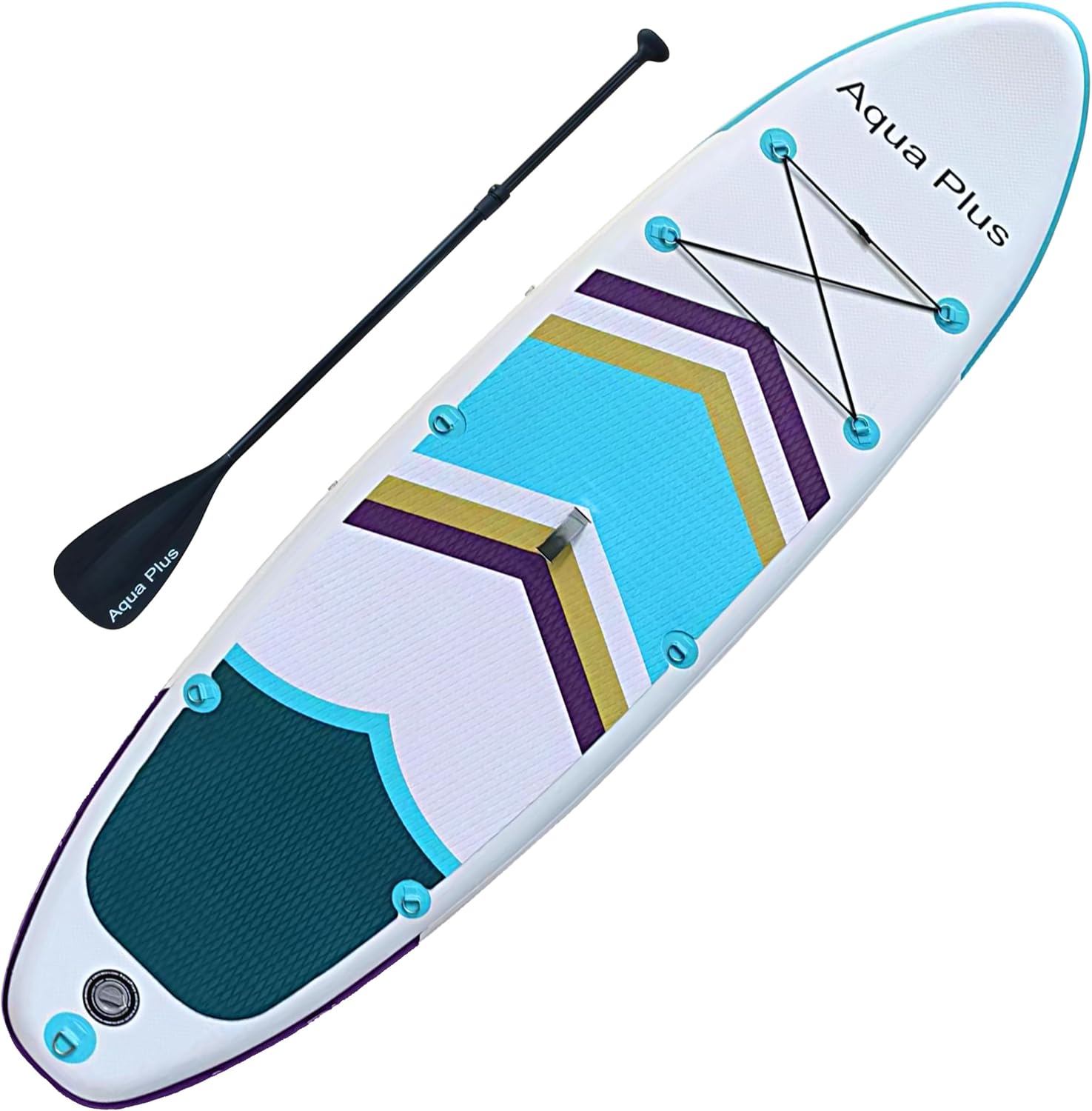 bleujardin - planche SUP gonflable 15cm - pagaie, sac, pompe
