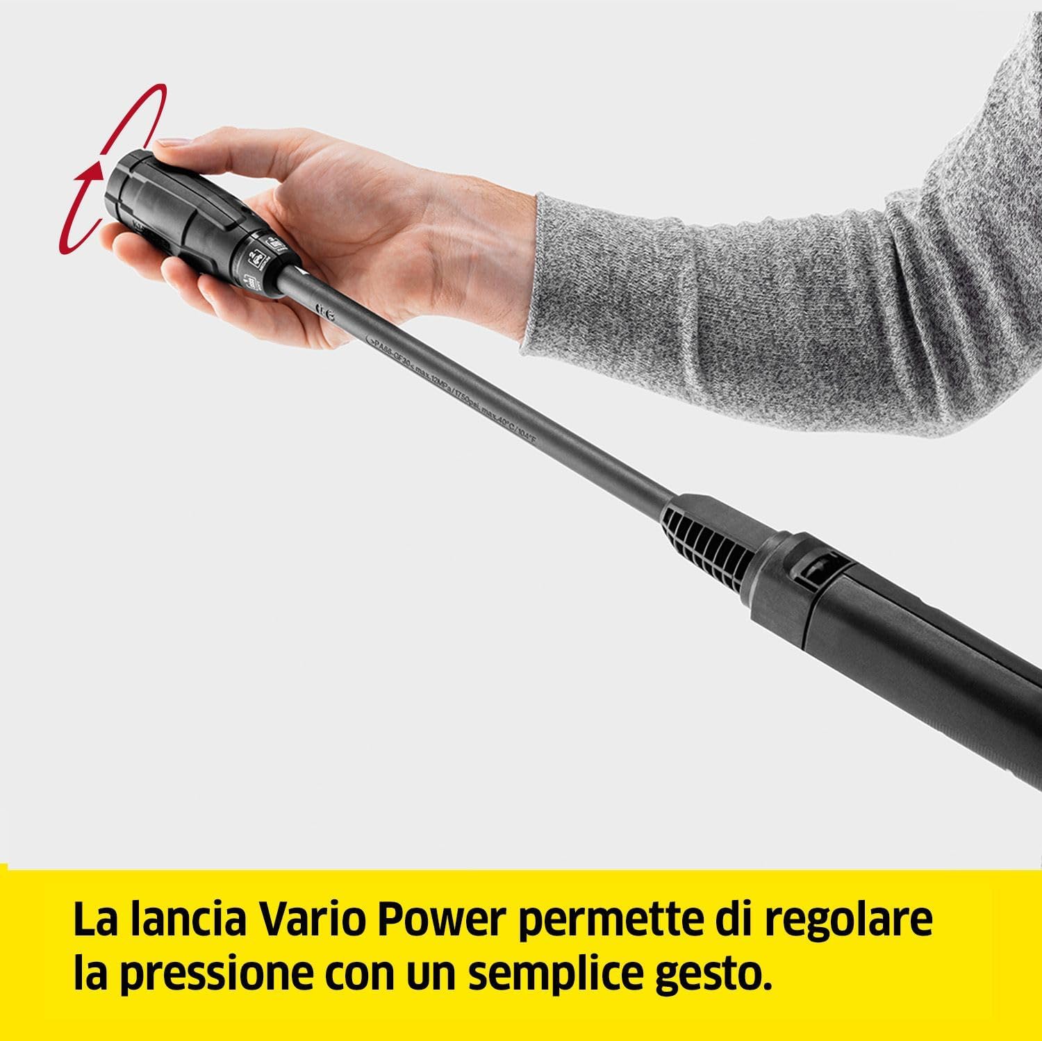 bleujardin Nettoyeur Haute Pression K 5 Premium Power Control, Pression : max. 145 bar, Débit : 500 l/h, Surface : 40 m²/h, Poids : 13,9 kg, Flexible et Pistolet Haute Pression, Rotabuse, Lance