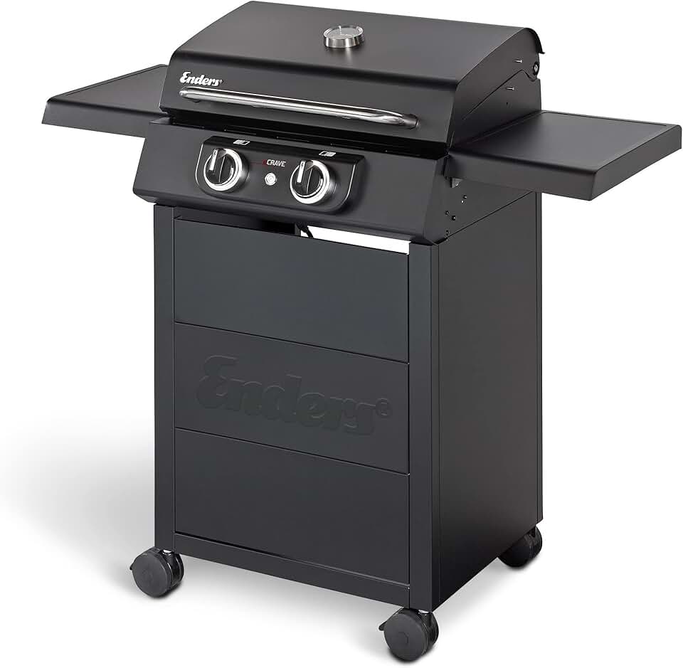 bleujardin - barbecue électrique eCRAVE 2 - fonte, 2 éléments, rangement