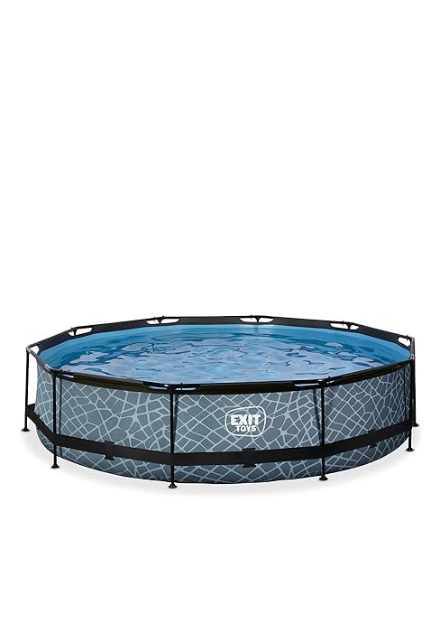 bleujardin Piscine Ronde Stone