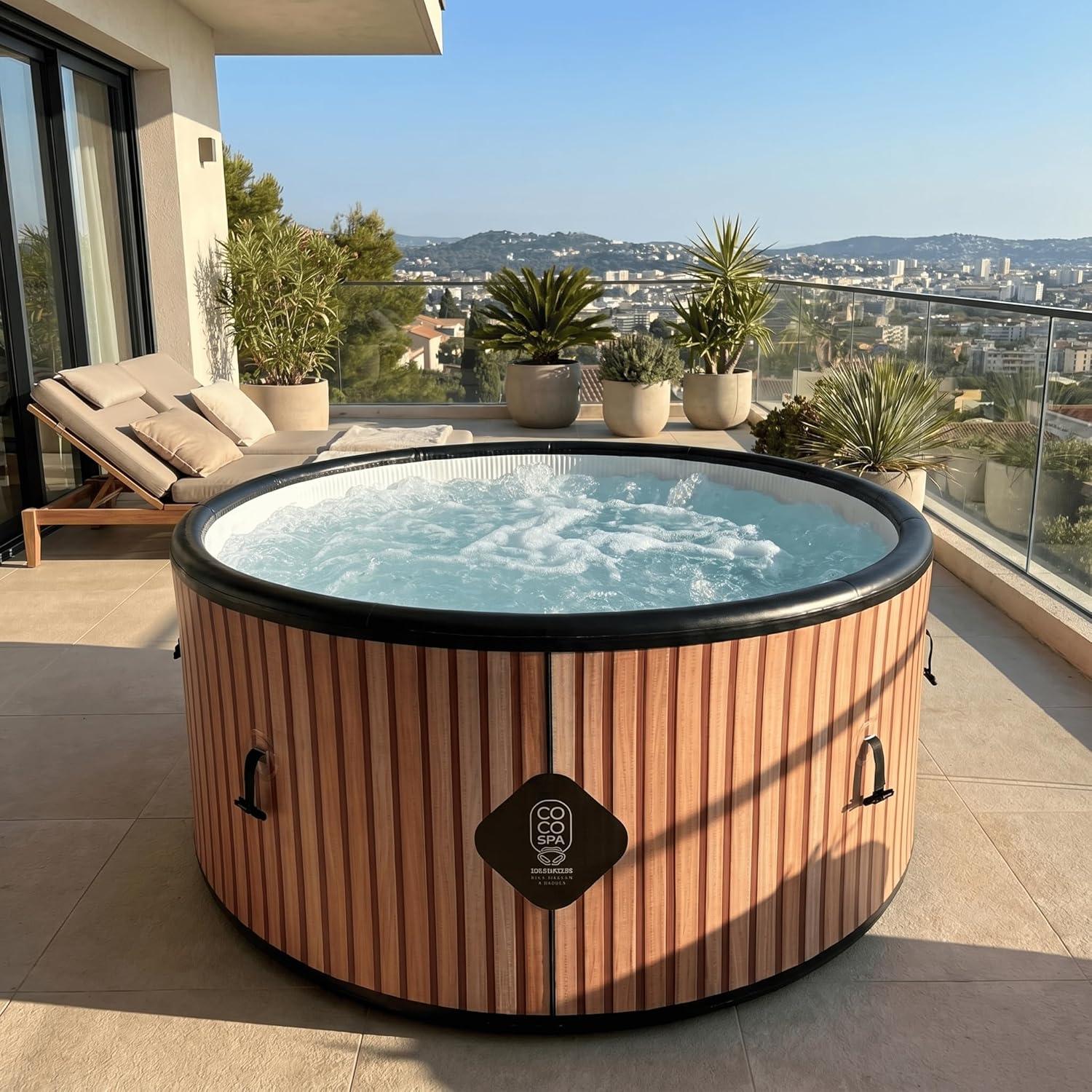 bleujardin - Rio Spa - 150 cm, 800 L - 140 jets, 2-4 pers., 2240 W