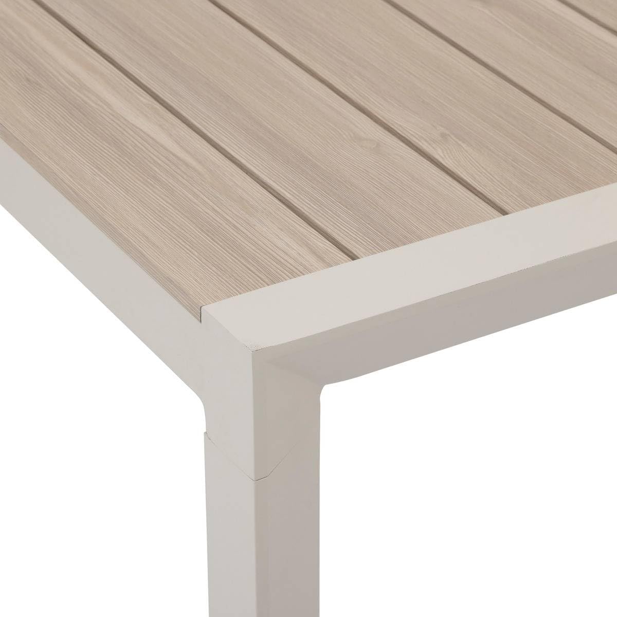 bleujardin - Evasion 4 places - aluminium effet bois lin et argile