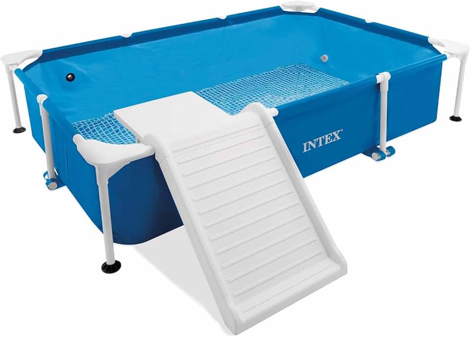 bleujardin - Piscine Tubulaire Animaux rectangulaire - kit complet - 48404NP