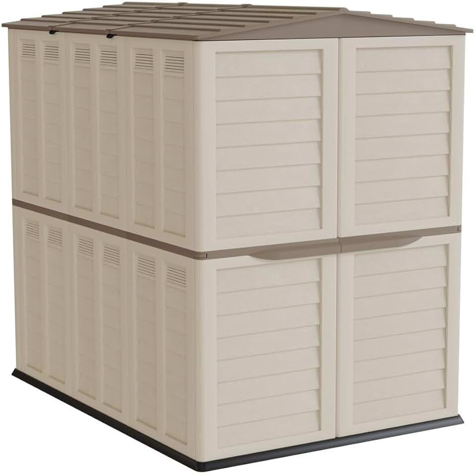 bleujardin - Abri de Jardin XL 3,14m², double paroi, anti-UV, 5500L