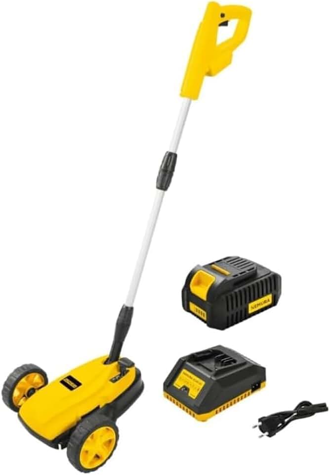 bleujardin - Mini Tondeuse 40V - 22cm coupe - Batterie 2Ah, chargeur rapide