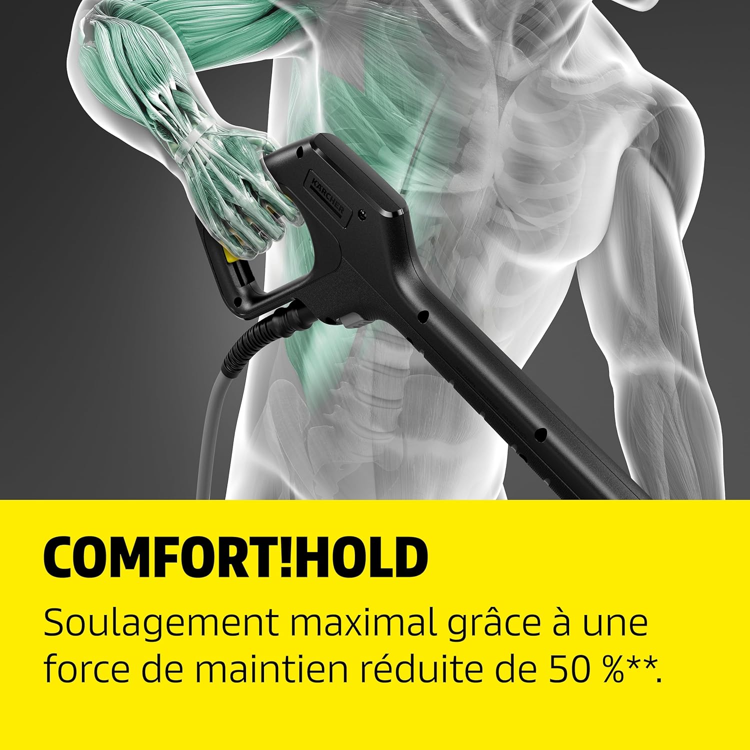 bleujardin - K 5 Comfort Premium - 145 bar, 500 l/h, enrouleur, Home Kit