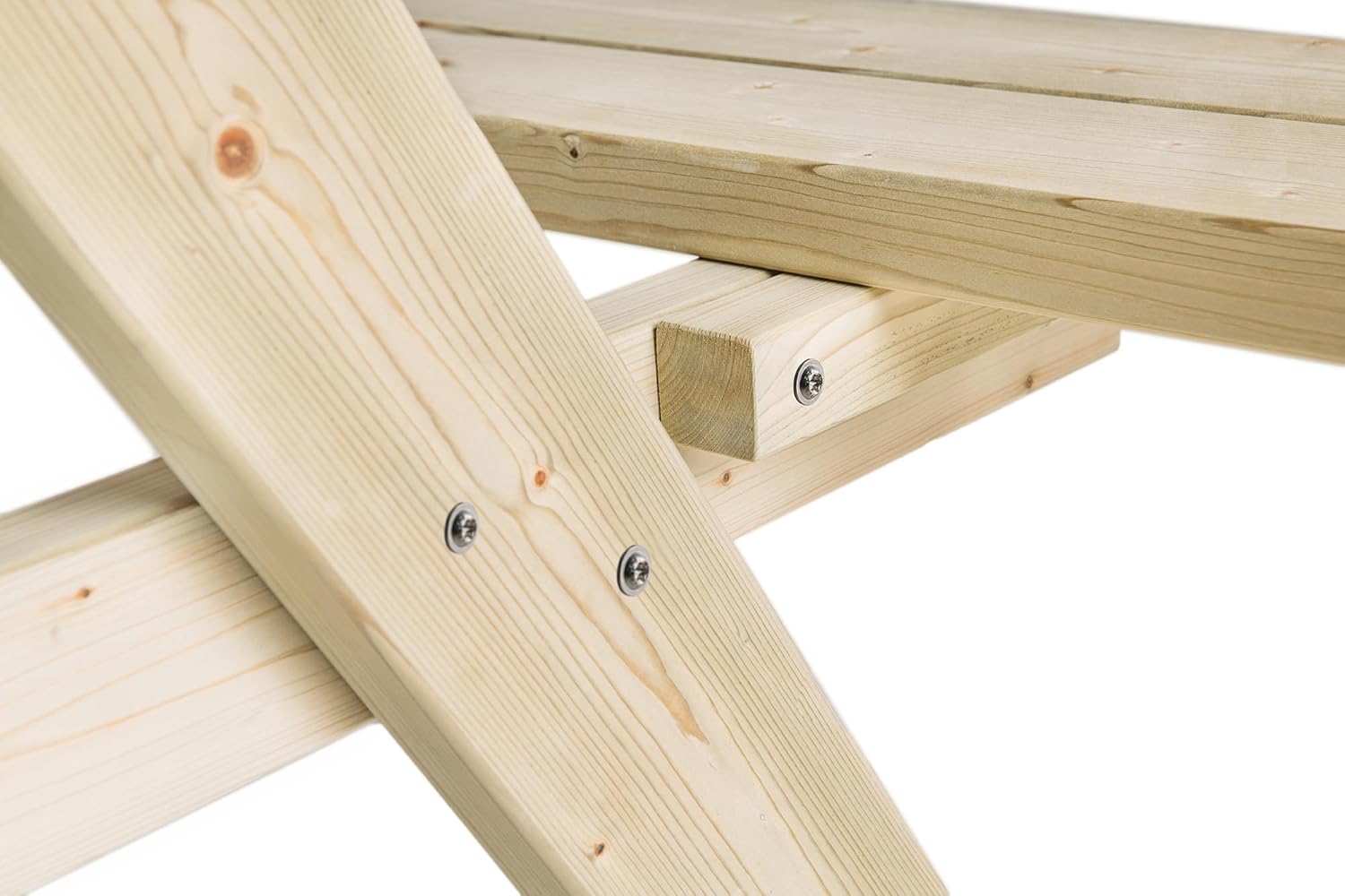 Table de Pique-Nique - Collection UNGURS - Résistante aux intempéries - Sièges pliants, idéale jardin_extérieur - bleujardin-