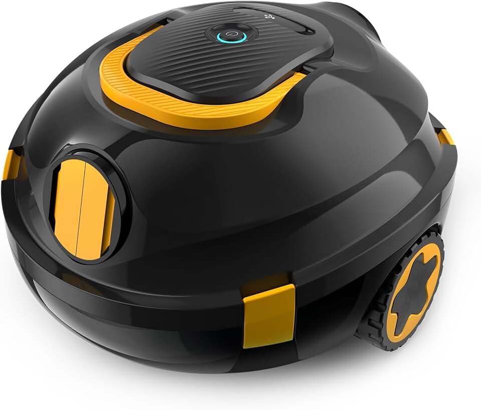 bleujardin - Robot piscine sans fil - 120min autonomie, 110㎡, léger, puissant