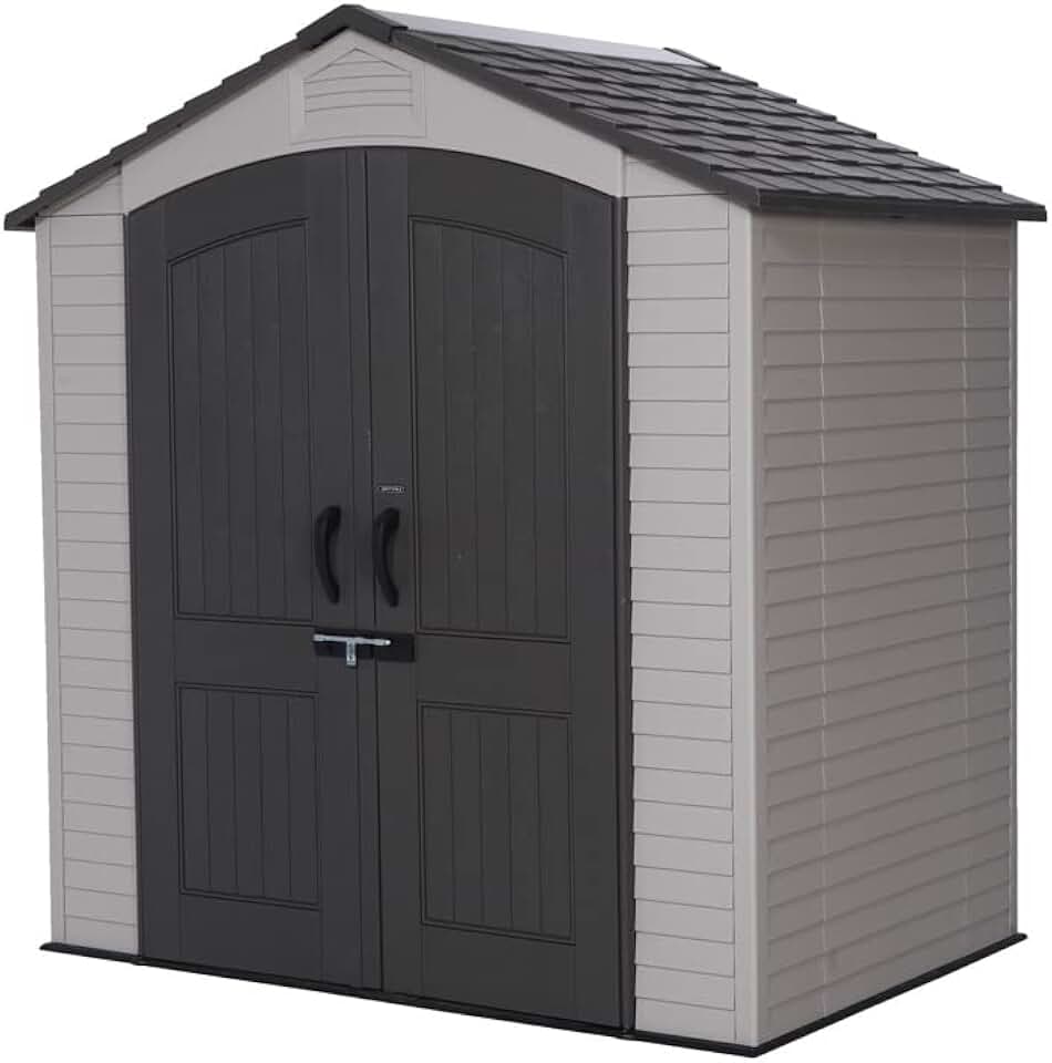 bleujardin - Abri de jardin série Tan - 132,7x204,4x227,9 cm - robuste, spacieux