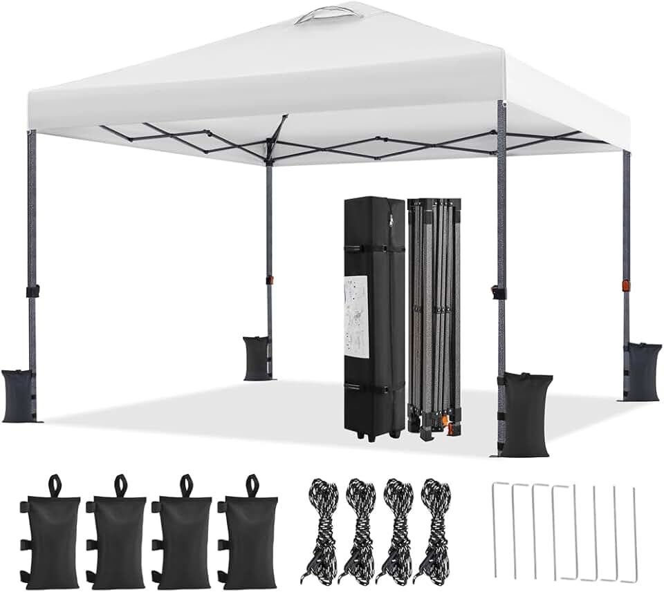 bleujardin - tonnelle pliante 3x3 m - imperméable, sac de transport