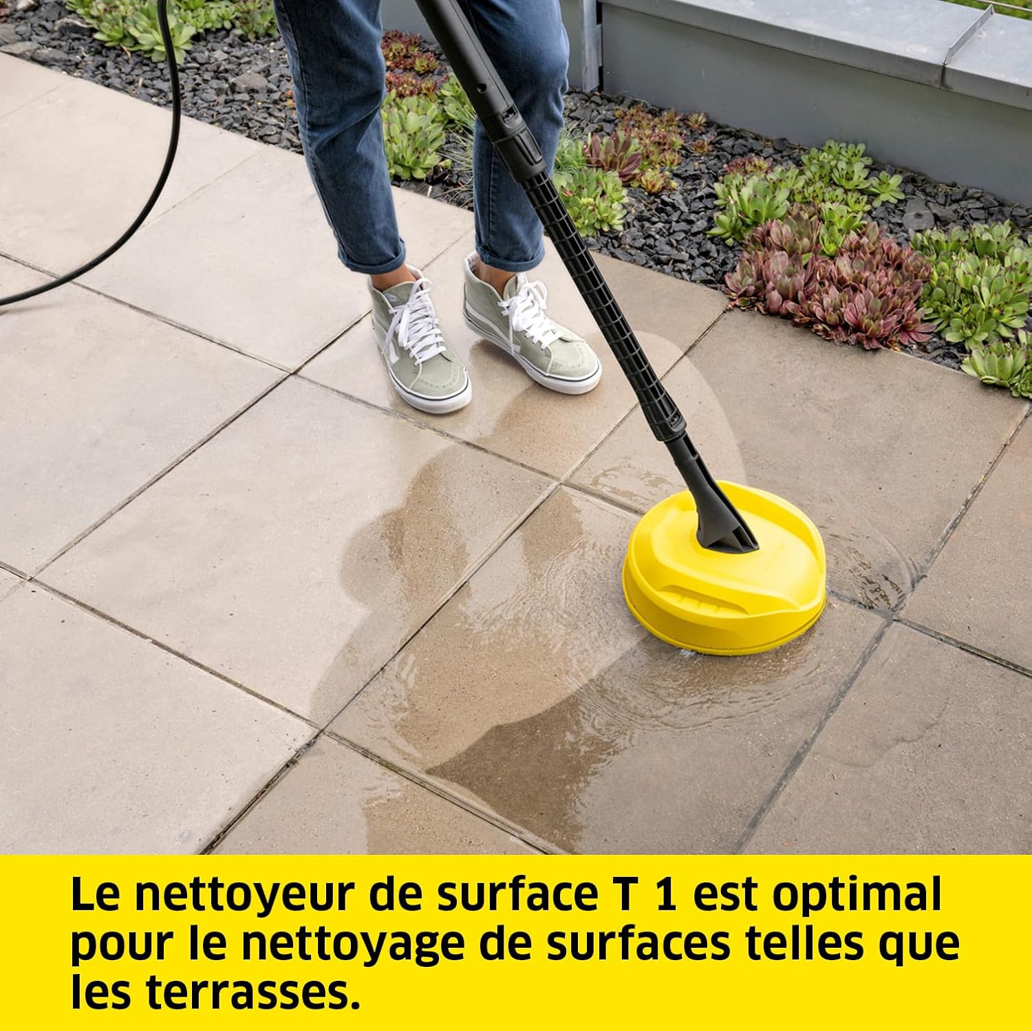 bleujardin Nettoyeur Haute Pression K 3 Horizontal Plus Home, Pression : Max. 120 Bar, Débit : 380 l/h, Surface : 25 m²/h, Filtre à Eau, Poids : 3,6 kg, Flexible et Pistolet, Lance, Rotabuse, Home Kit