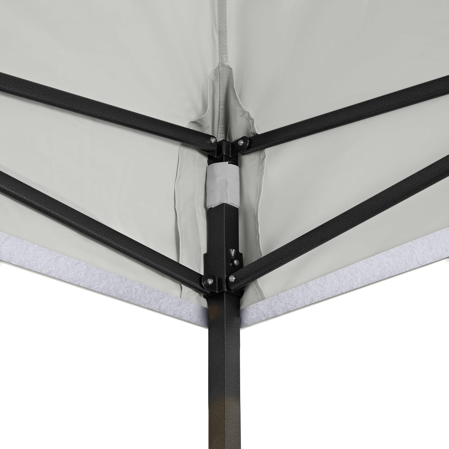 bleujardin - Pop-up tonnelle série 3x3m - blanche, 100% imperméable
