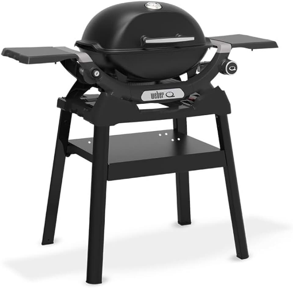 bleujardin - Q 1200N série - compact, gaz, pied inclus, coloris noir