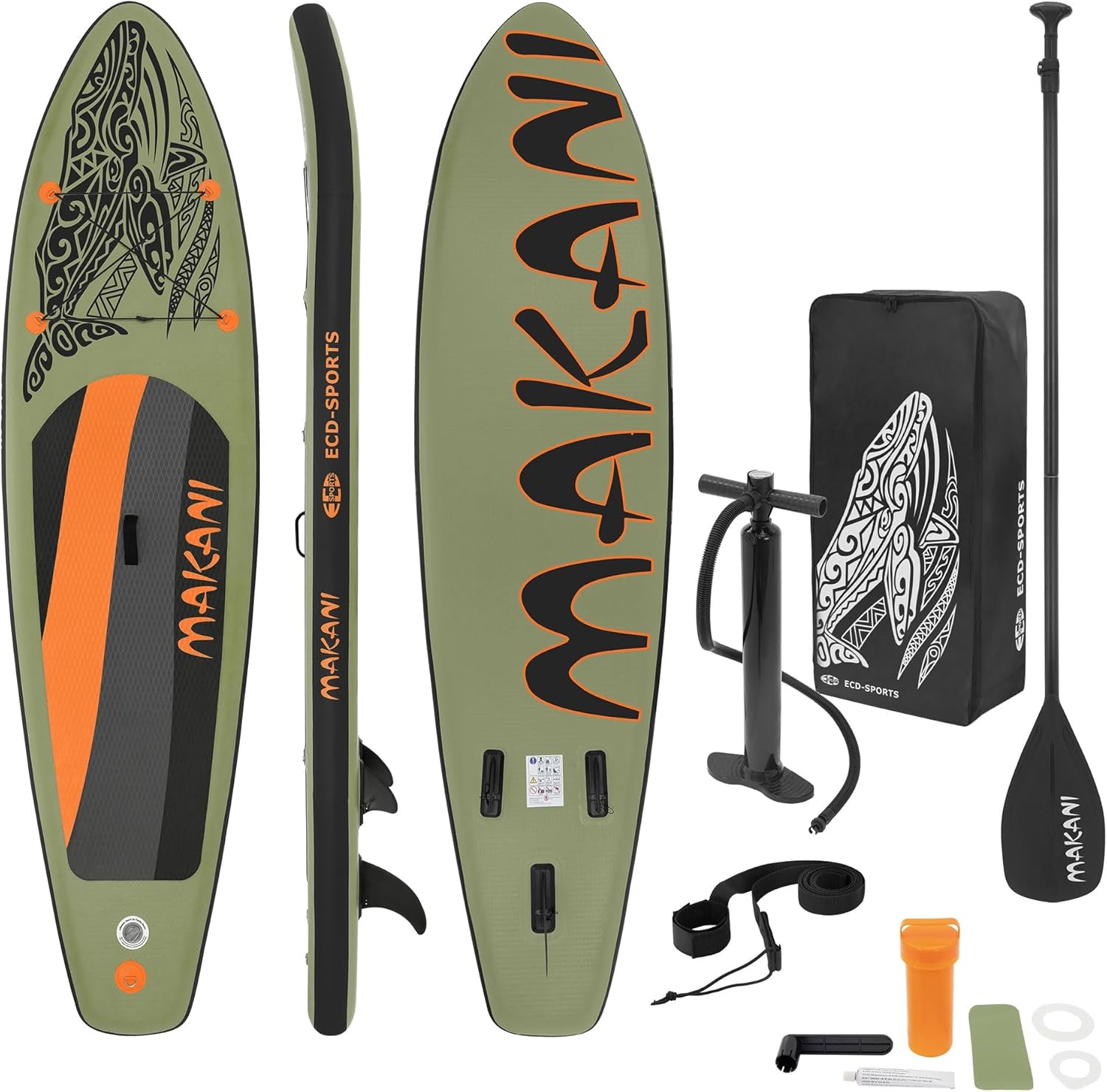 bleujardin - Stand Up Paddle Série - 305/308/320/380 cm - PVC, 120/150 kg, épaisseur 10/15 cm, sac, pompe
