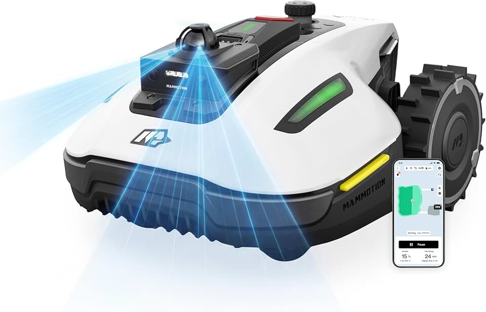 bleujardin - Yuka Mini 2 - 800 m² - navigation LiDAR, IA, DropMow, pente 45% - YUKA Mini 2 800