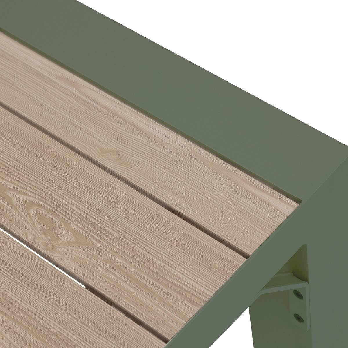 bleujardin - Evasion - table extensible 10 places - alu et effet bois